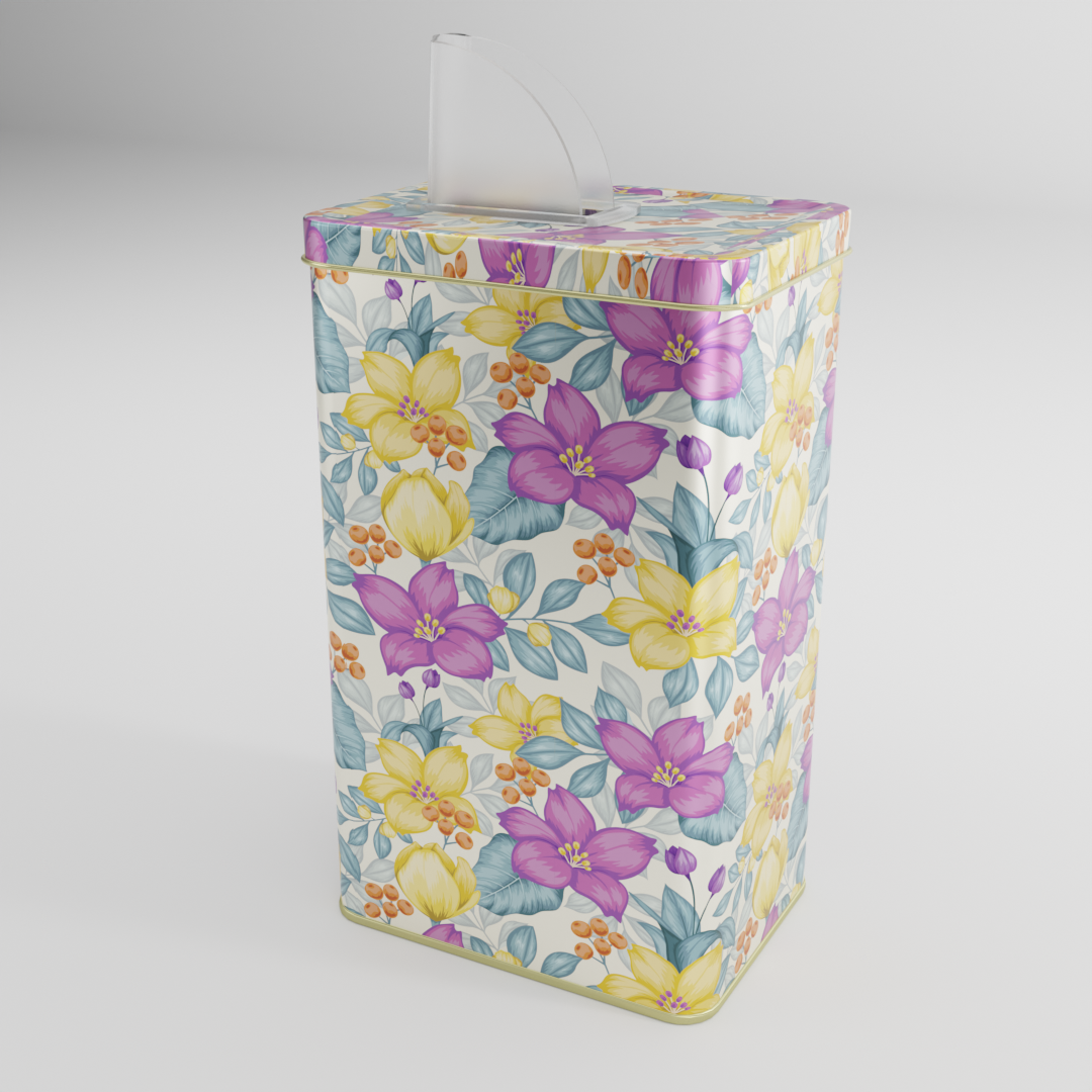 Yerbera Rectangular - PRIMAVERA - Bulto por 16 unidades surtidas. - Image 7
