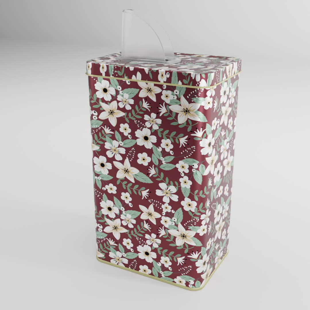 Yerbera Rectangular - PRIMAVERA - Bulto por 16 unidades surtidas. - Image 8