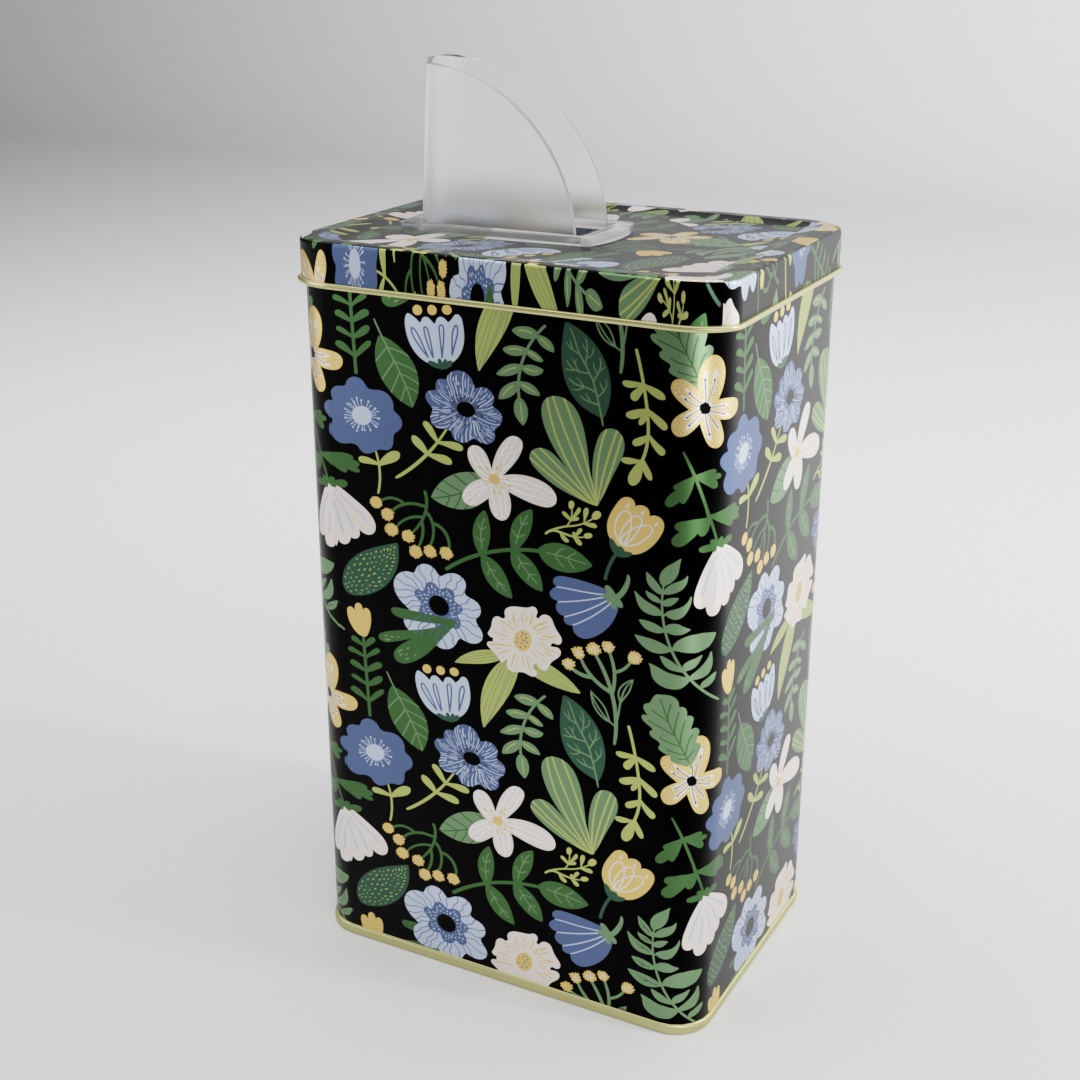 Yerbera Rectangular - PRIMAVERA - Bulto por 16 unidades surtidas. - Image 9