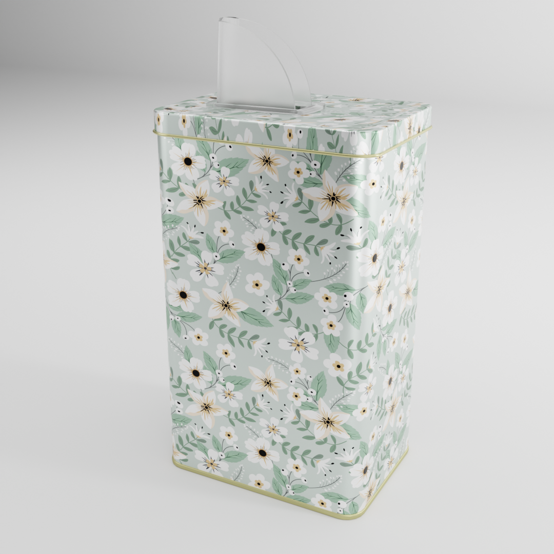 Yerbera Rectangular - PRIMAVERA - Bulto por 16 unidades surtidas. - Image 5