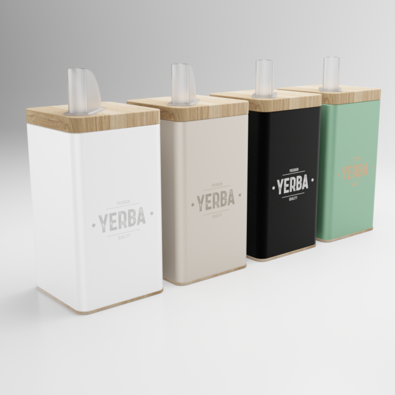 Yerbera - LINEA SELLOS - Bulto por 12 unidades.