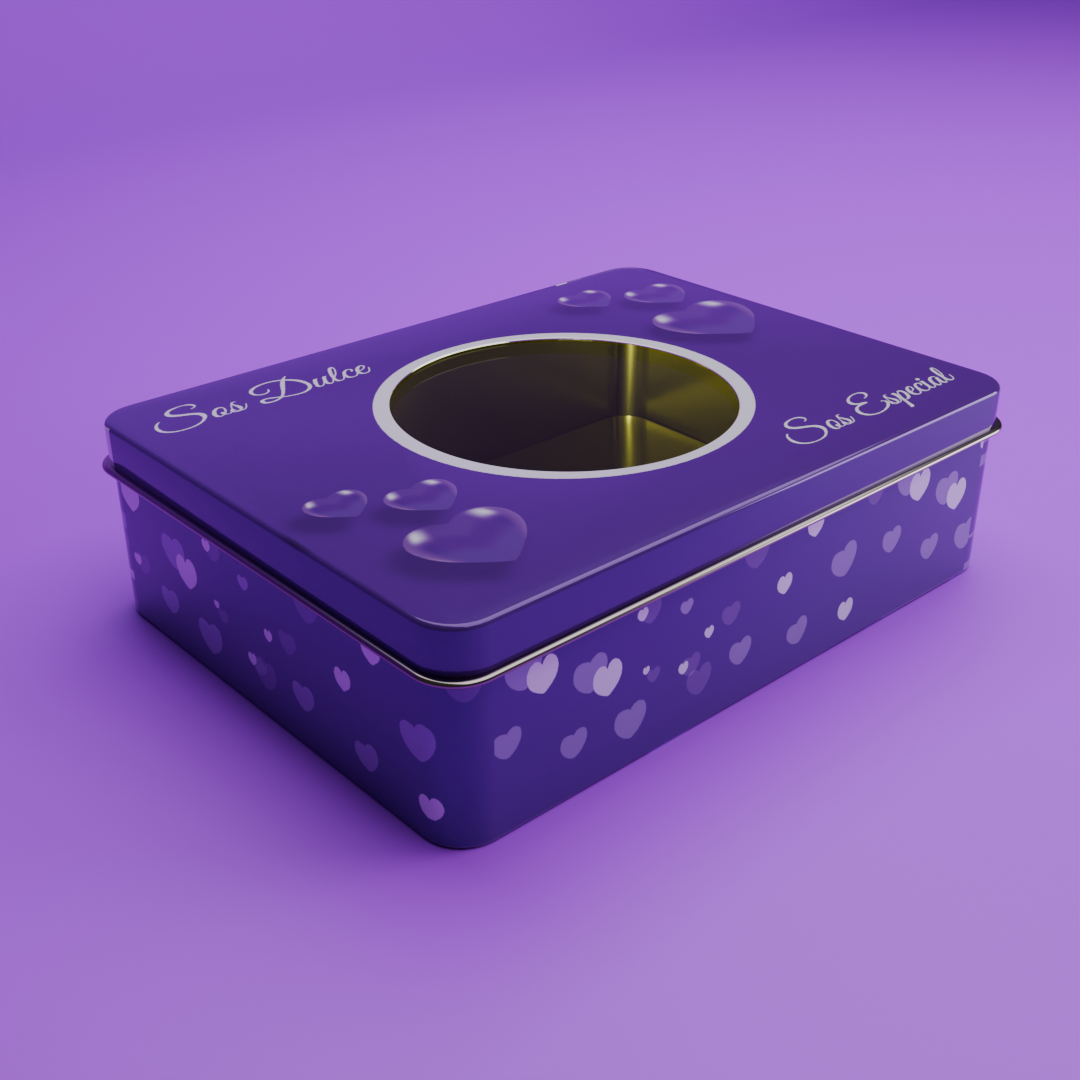 Lata Box Visor - VIOLETA - Bulto por 26 unidades surtidas. - Image 7