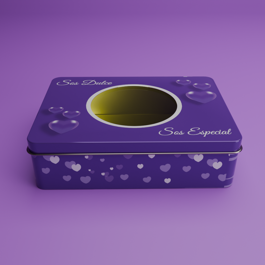 Lata Box Visor - VIOLETA - Bulto por 26 unidades surtidas. - Image 6
