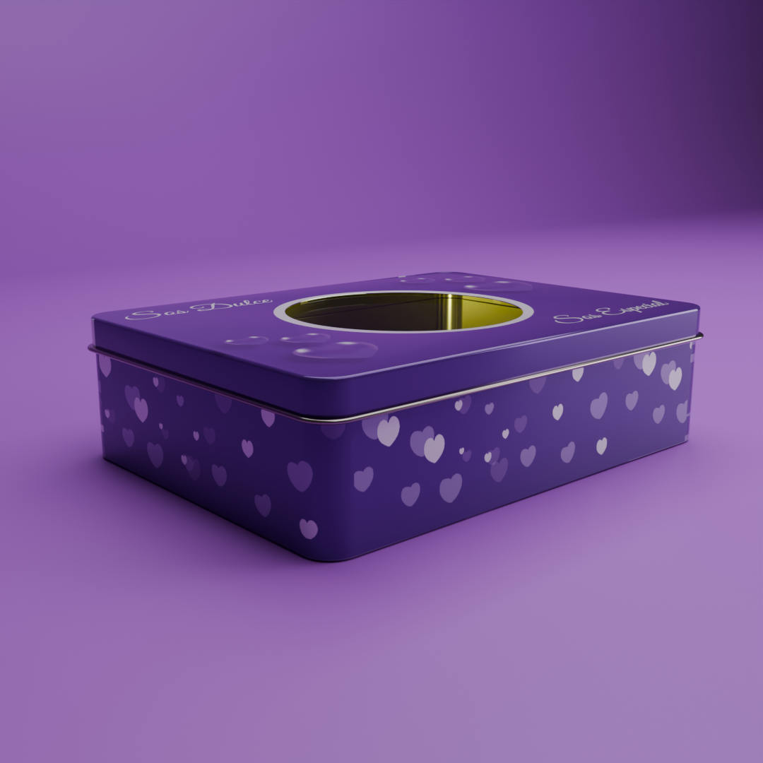 Lata Box Visor - VIOLETA - Bulto por 26 unidades surtidas. - Image 5