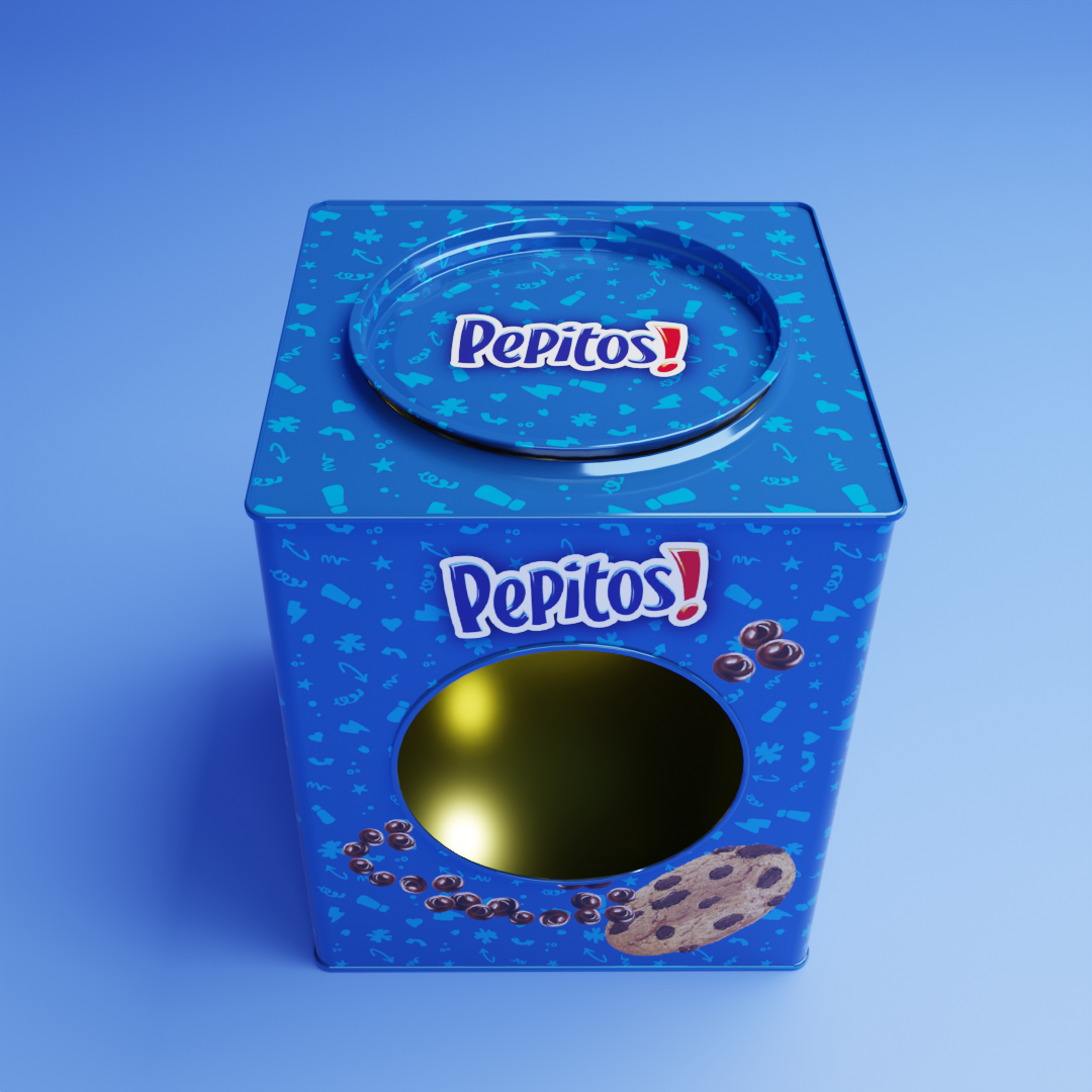 Lata visor - PEPITOS - Bulto por 6 unidades. - Imagen 3