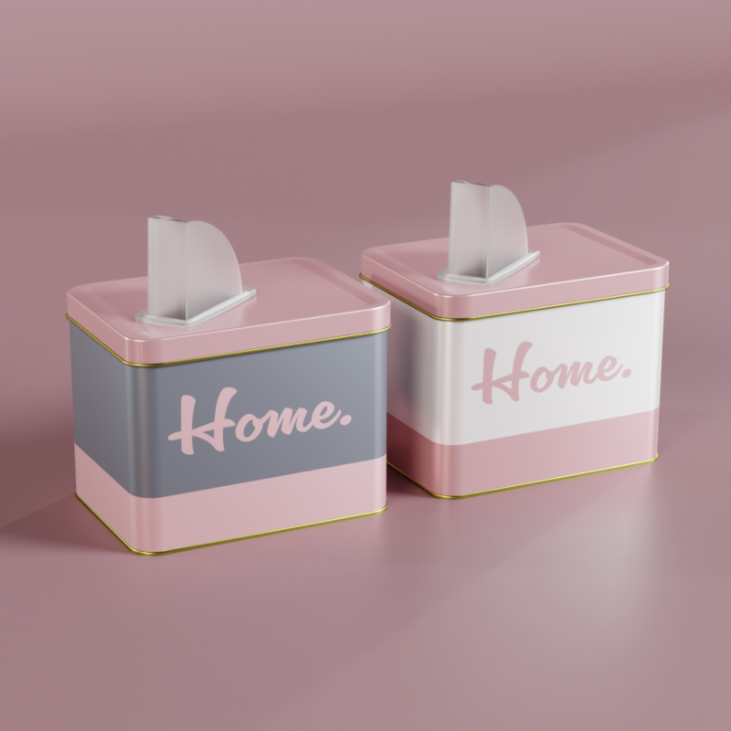Lata azucarera - LINEA HOME - Bulto por 24 unidades surtidas.