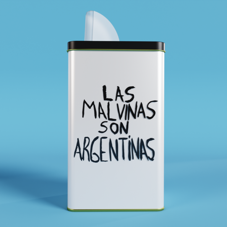 Yerbera Rectangular - MALVINAS - Bulto por 12 unidades.