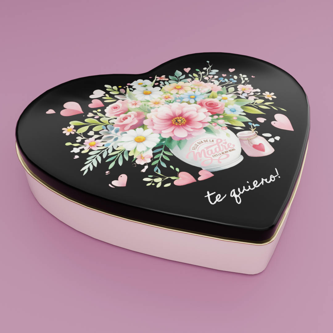 Lata Corazón - DÍA DE LA MADRE - Bulto por 25 unidades surtidas. - Imagen 9