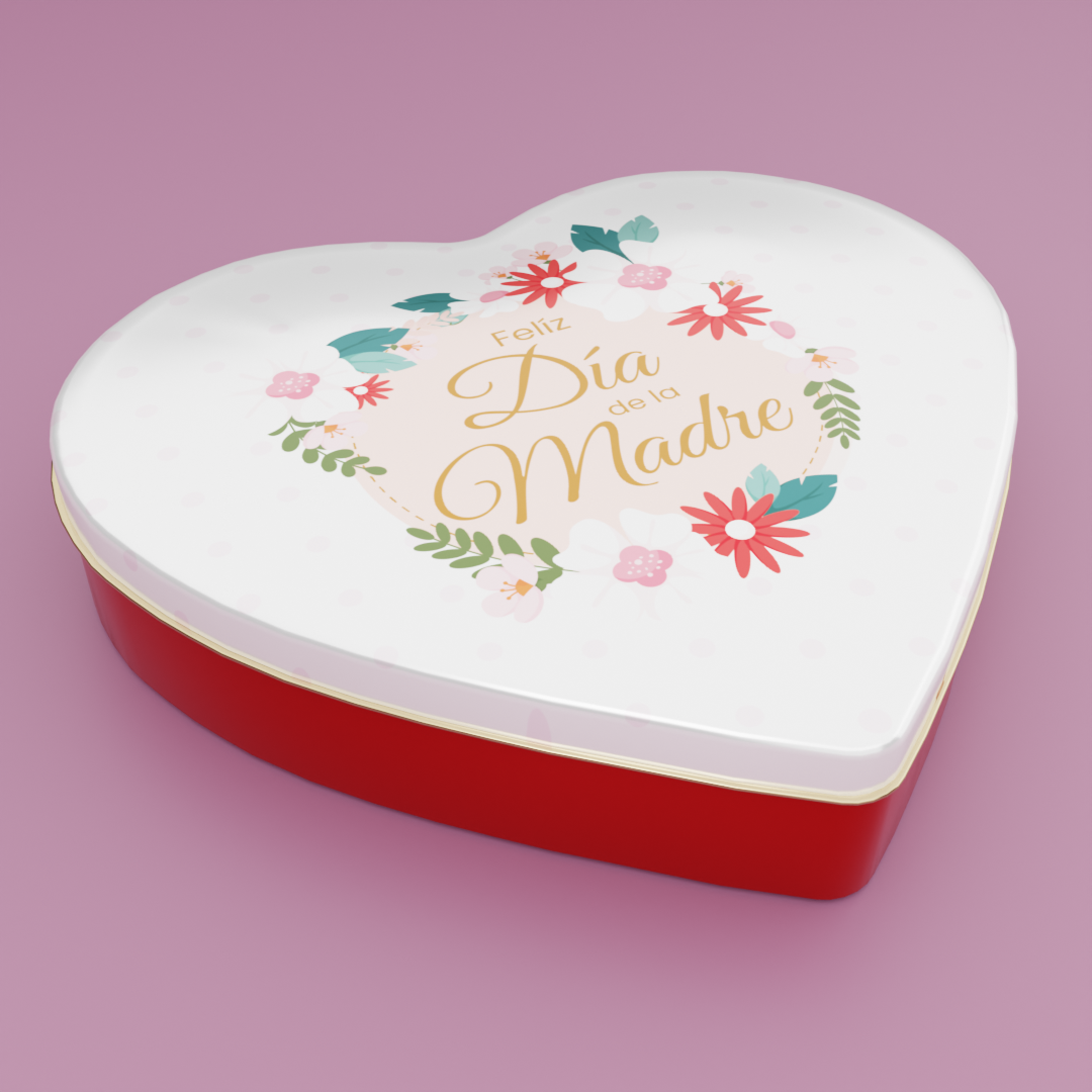 Lata Corazón - DÍA DE LA MADRE - Bulto por 25 unidades surtidas. - Imagen 8