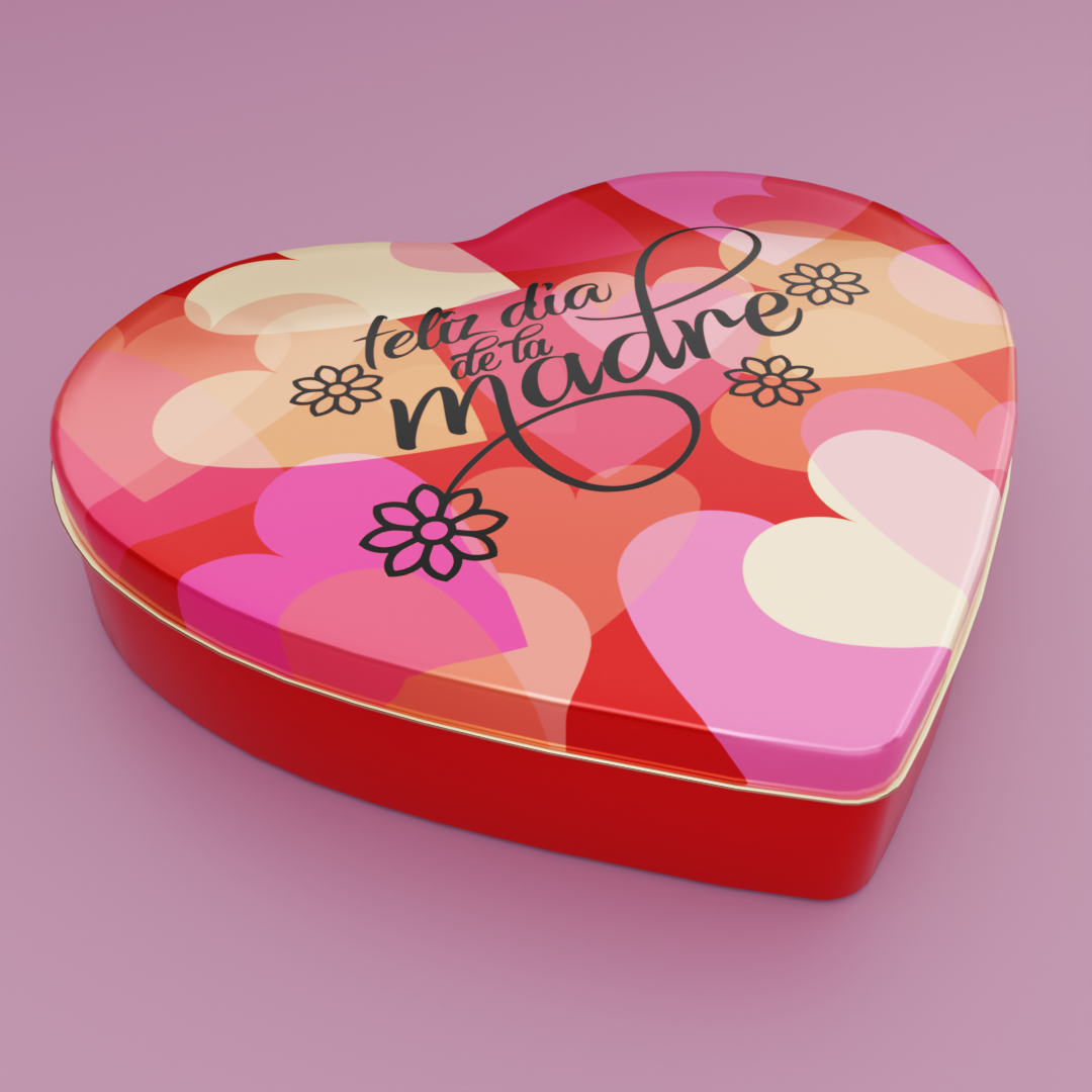 Lata Corazón - DÍA DE LA MADRE - Bulto por 25 unidades surtidas. - Imagen 7