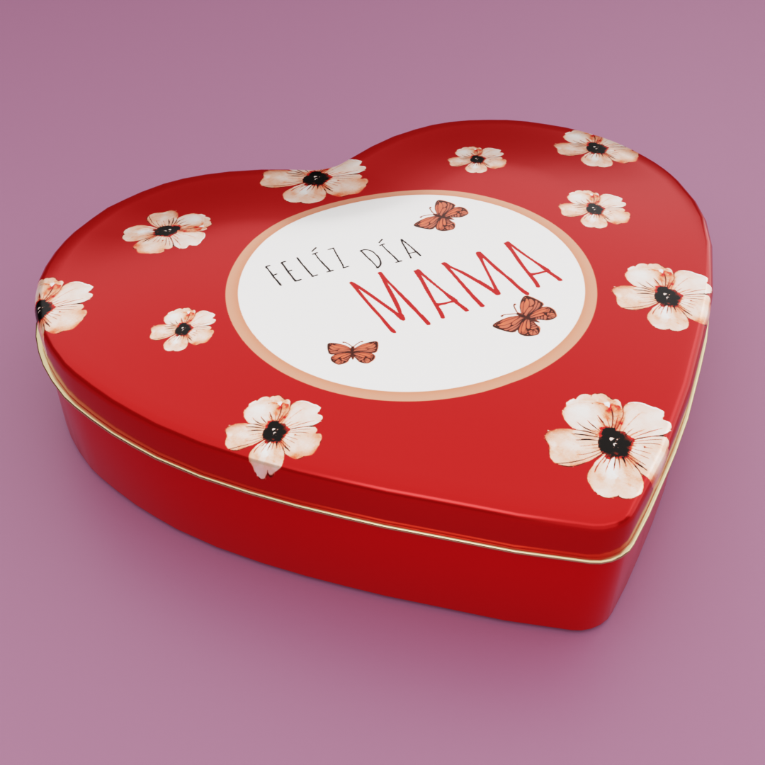 Lata Corazón - DÍA DE LA MADRE - Bulto por 25 unidades surtidas. - Imagen 10